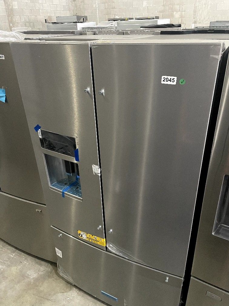 KITCHEN AID 36” FRENCH DOOR REFRIGERATOR STAINLESS STEEL $2000