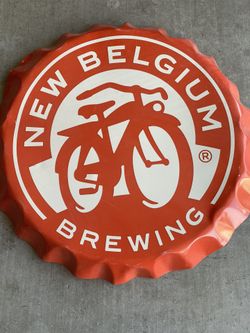 Fat Tire beer sign