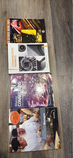 Lot of 4 Textbooks and Course Guides
