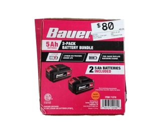 Bauer 1907c-b-2p Red Battery Charger