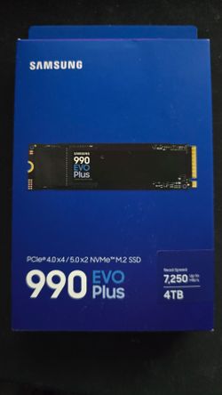 Samsung 990 Evo Plus 4TB SSD
