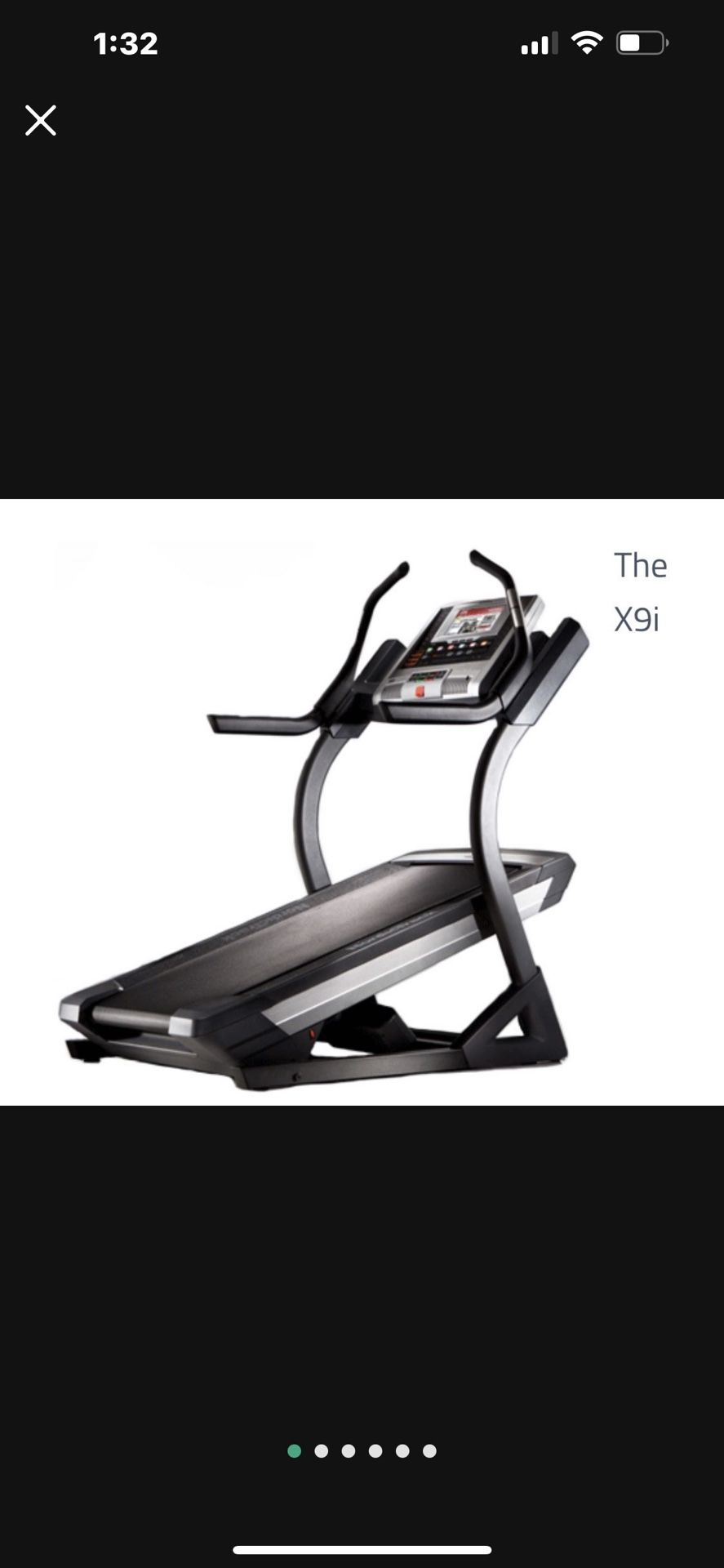 NordicTrack X9i Incline Trainer Mint Condition