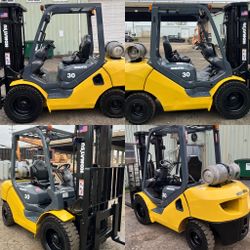 Komatsu FG30HT-16 (2011) Pneumatic Tire Forklift!!