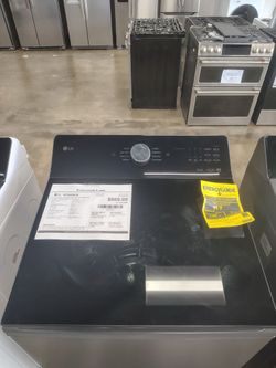 LG 5.5 cu. ft. mega Capacity Smart Top Load Washer with Impeller Easyunload &AI Sensing