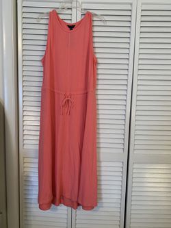 NWT Express Size XXL Pink Midi Dress