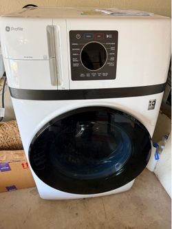 GE Profile UltraFast 2-in-1 Washer Dryer Combo PFQ83HSLWW - Excellent Condition