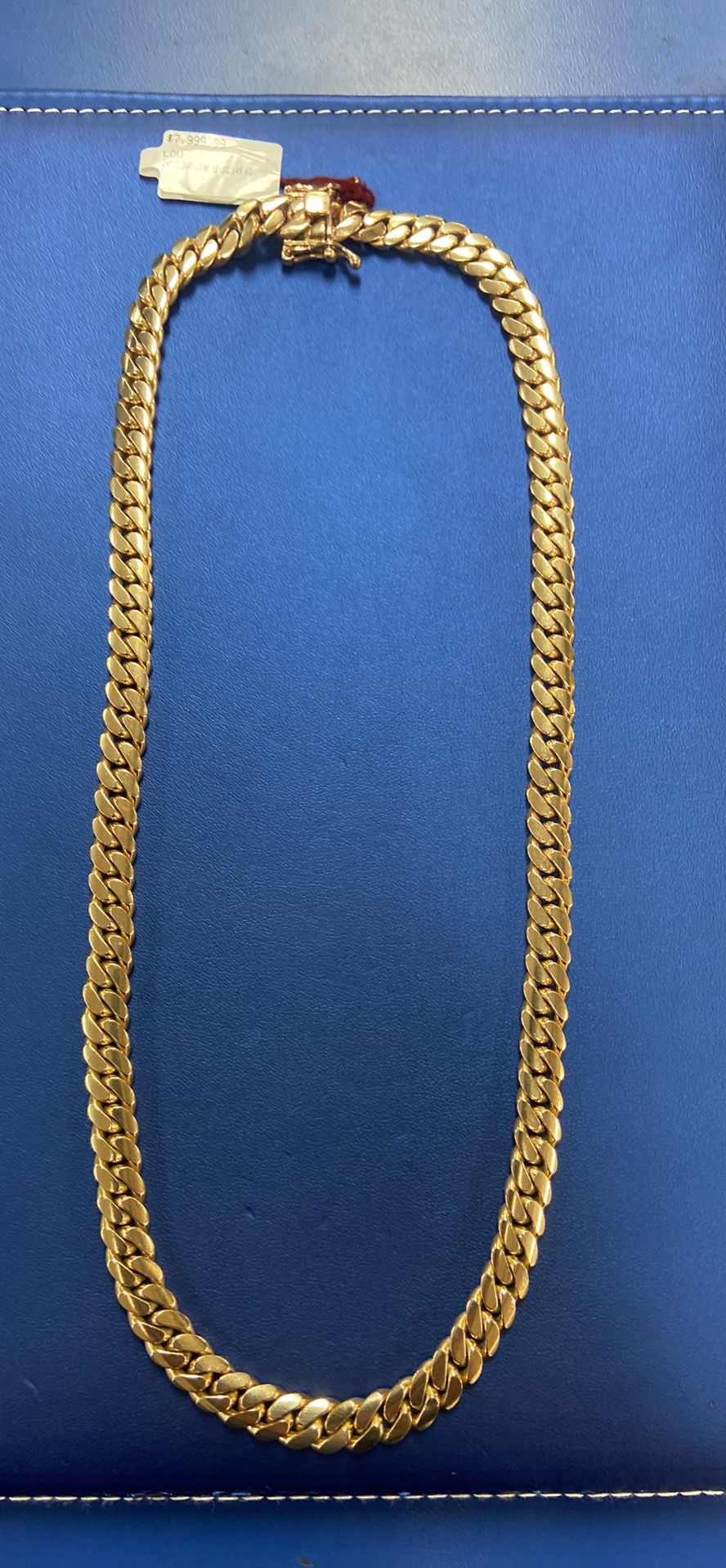 10kt 149.4 Gram Cuban Link Chain 9.48mm 