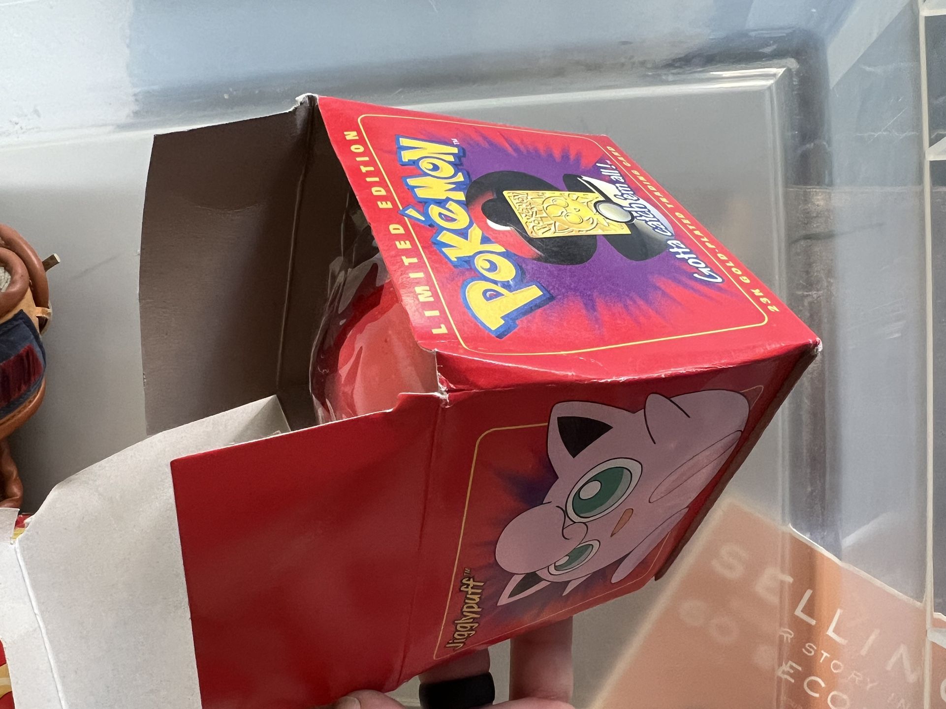 1999 Burger King BK Pokemon 23K Gold Plated Trading Card JigglyPuff  PokeBall Box - joarbit.com