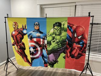 Superhero Back Drop
