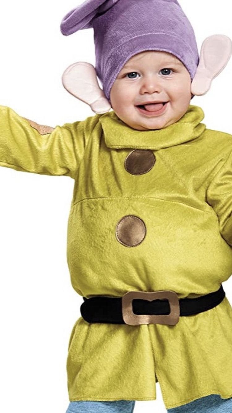 Dopey toddler costume