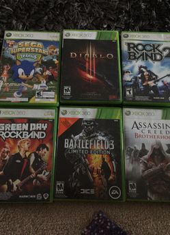 XBOX 360 games