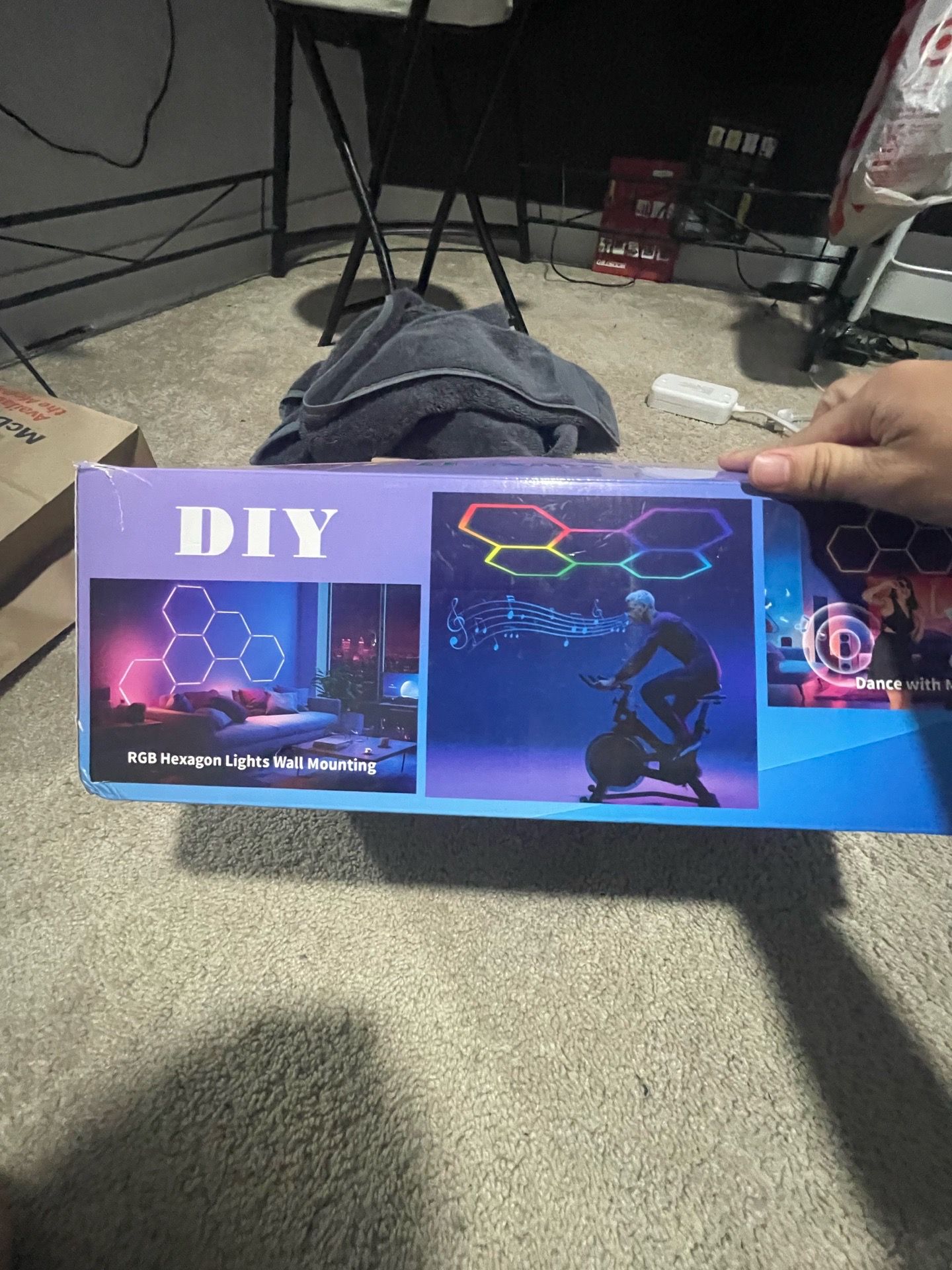 RGB Hexagon light
