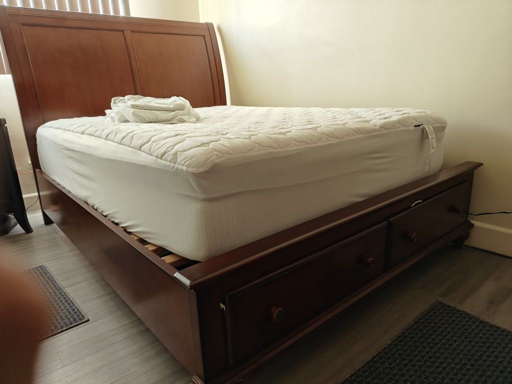 Queen Bed Frame And Mattress