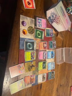 Pokemon Trading Card Game case and box