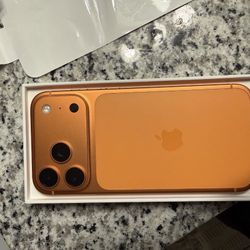 Iphone 17 Pro Orange 
