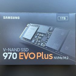 1TB Samsung 970 EVO Plus NVMe M.2 SSD 