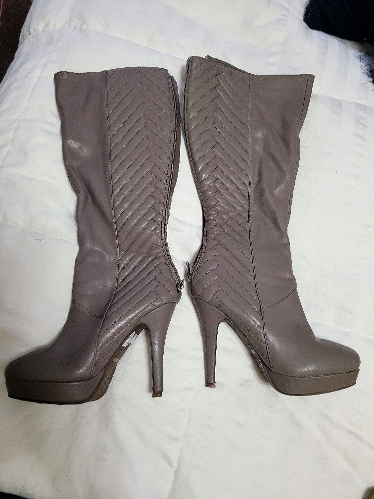 Taupe Color Boots