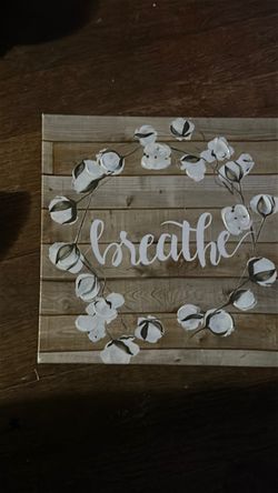 Breathe sign