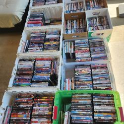 Over 850 Movie And TV Show DVDs: Action, Romance, Drama, Fantasy, Comedy, Sci-fi And More