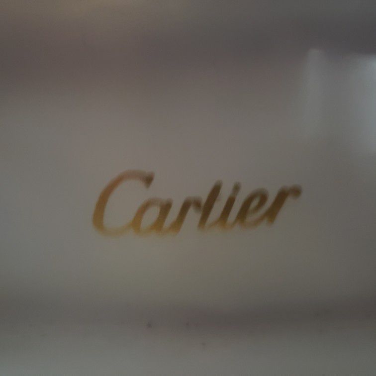 Vintage Authentic CARTIER  Red Box Eyeglasses Jewelry EMPTY Storage Box CO712