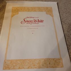 Disney Lithograph 