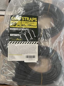 Tarp straps 10 pc