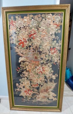 Hand stitch wall pictures