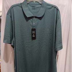 New MENS Van Heusen Traveler Polo Shirt
