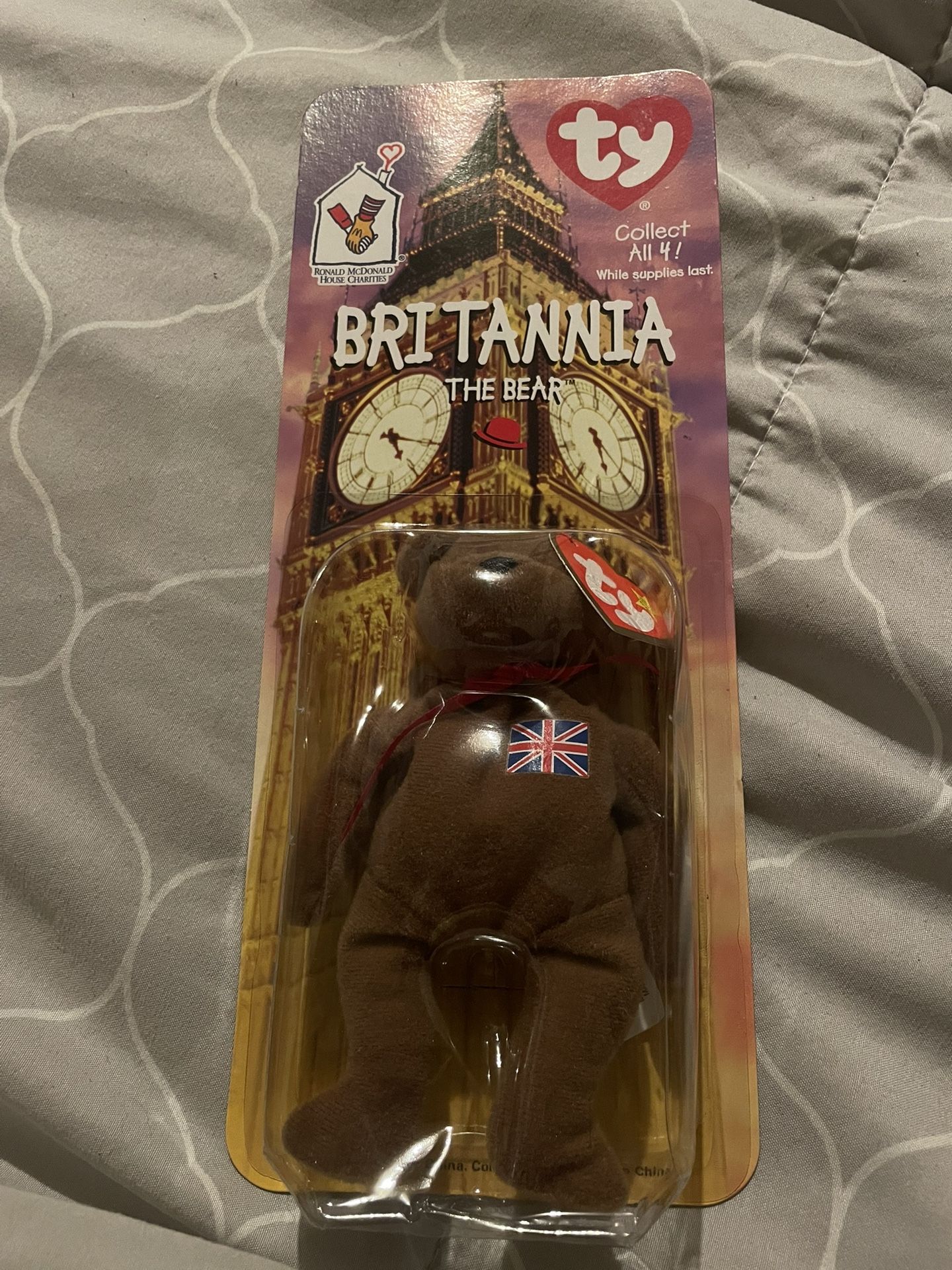 Britannia Beanie Baby McDonald’s Collectable