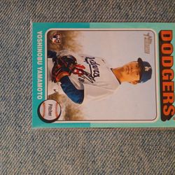 Yoshinobu Yamamoto Rookie Baseball Card