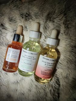 3-Piece Hydrating & Brightening Facial Serum Bundle - Brand New