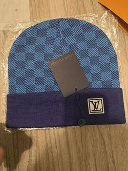 Blue LV beanie 
