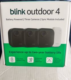 Blink4 Wireless 3 Camera System***New****