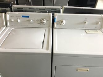 Kenmore series washer and dryer