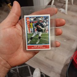 2004 tom brady topps bazooka card 150