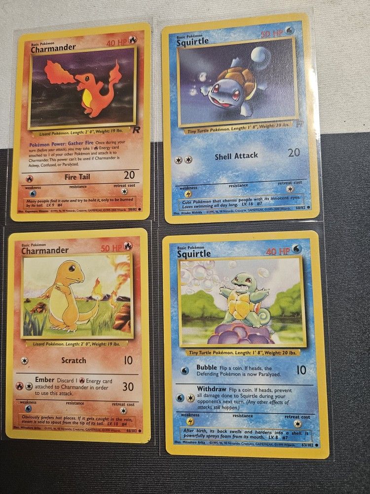 Charmander, Squirtle Pack