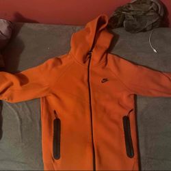 Orange Nike  Tech  Small 