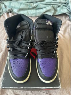 Jordan 1 Court Purple