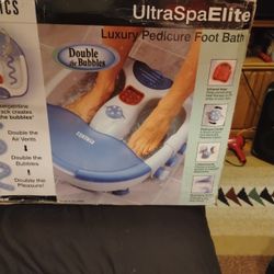 Luxury Pedicure Foot Bath By HoMedics
