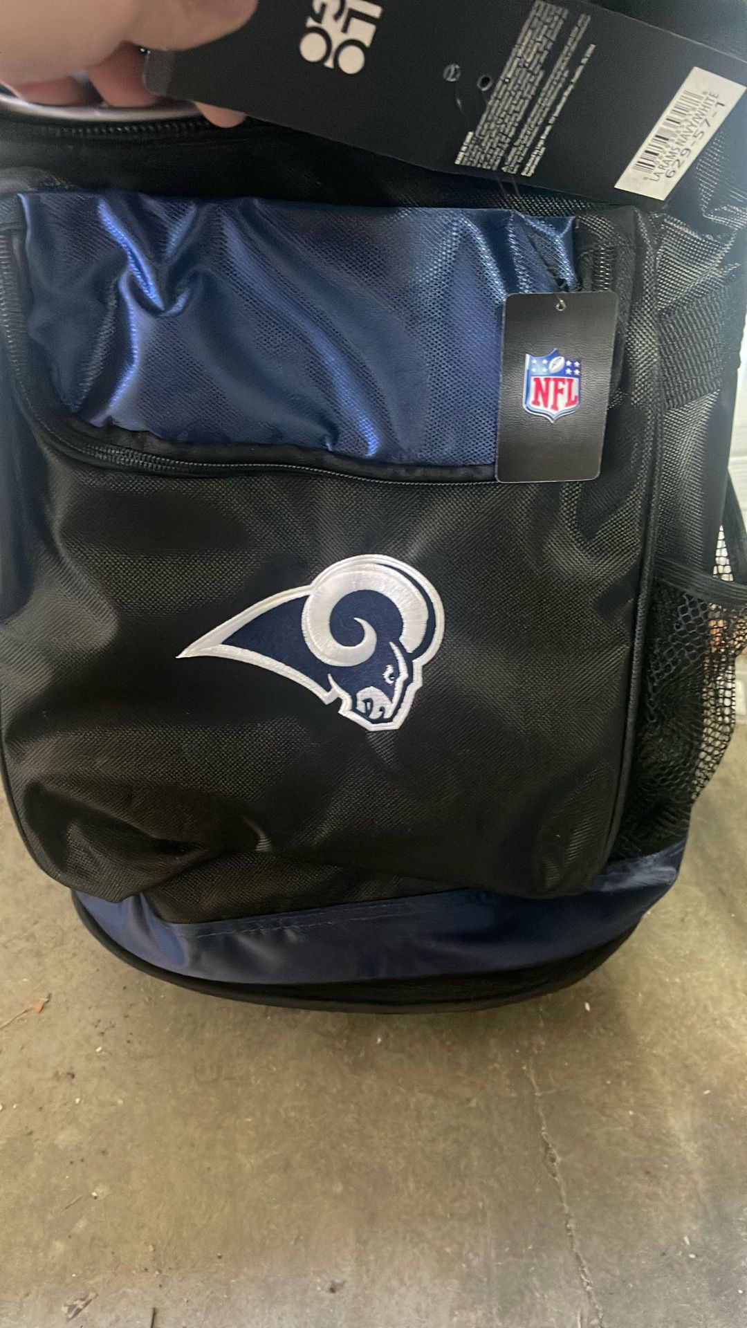 Brand New Logo NFL Los Angeles Rams Rolling Cooler