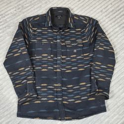 Roark Revival Mens Jacket Andes Long Sleeve Flannel Mens Large MSRP149.99