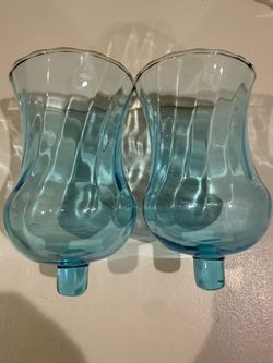 Vintage Votive Cups with pegs for sconces