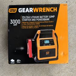Gearwrench 3000a Jump starter 