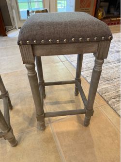 Grey Bar Stools