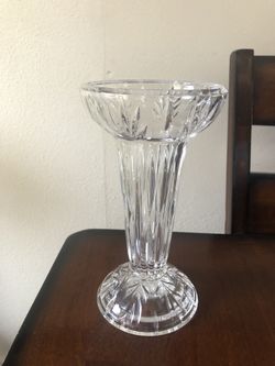 Princess House crystal candle holder/vase