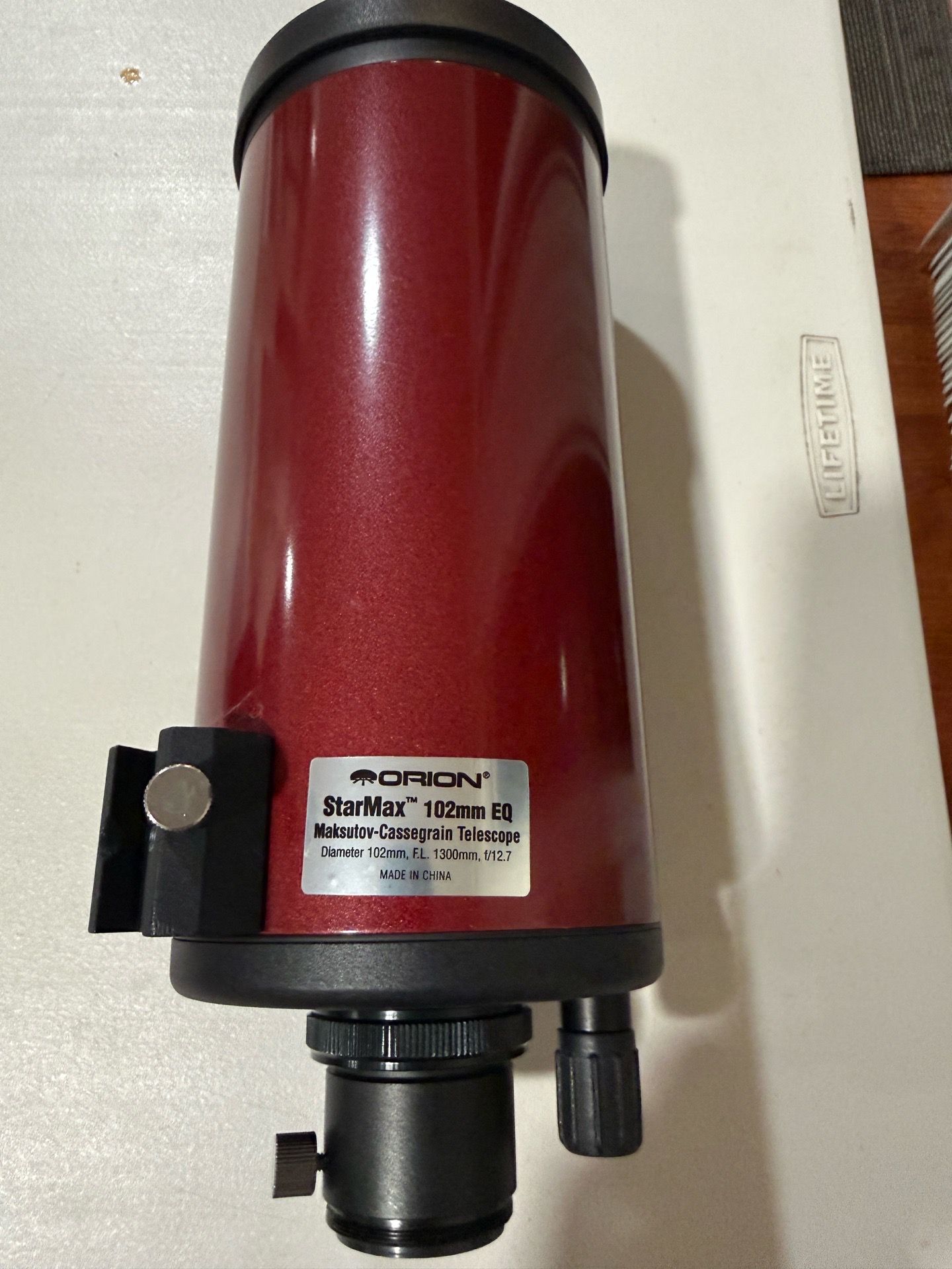 Orion Starmax 102mm EQ Makaitov-Cassegrain OTA
