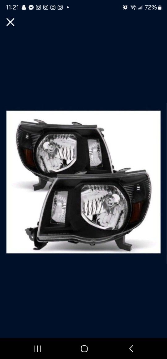 2005 To 2011 Tacoma Headlights Lamps