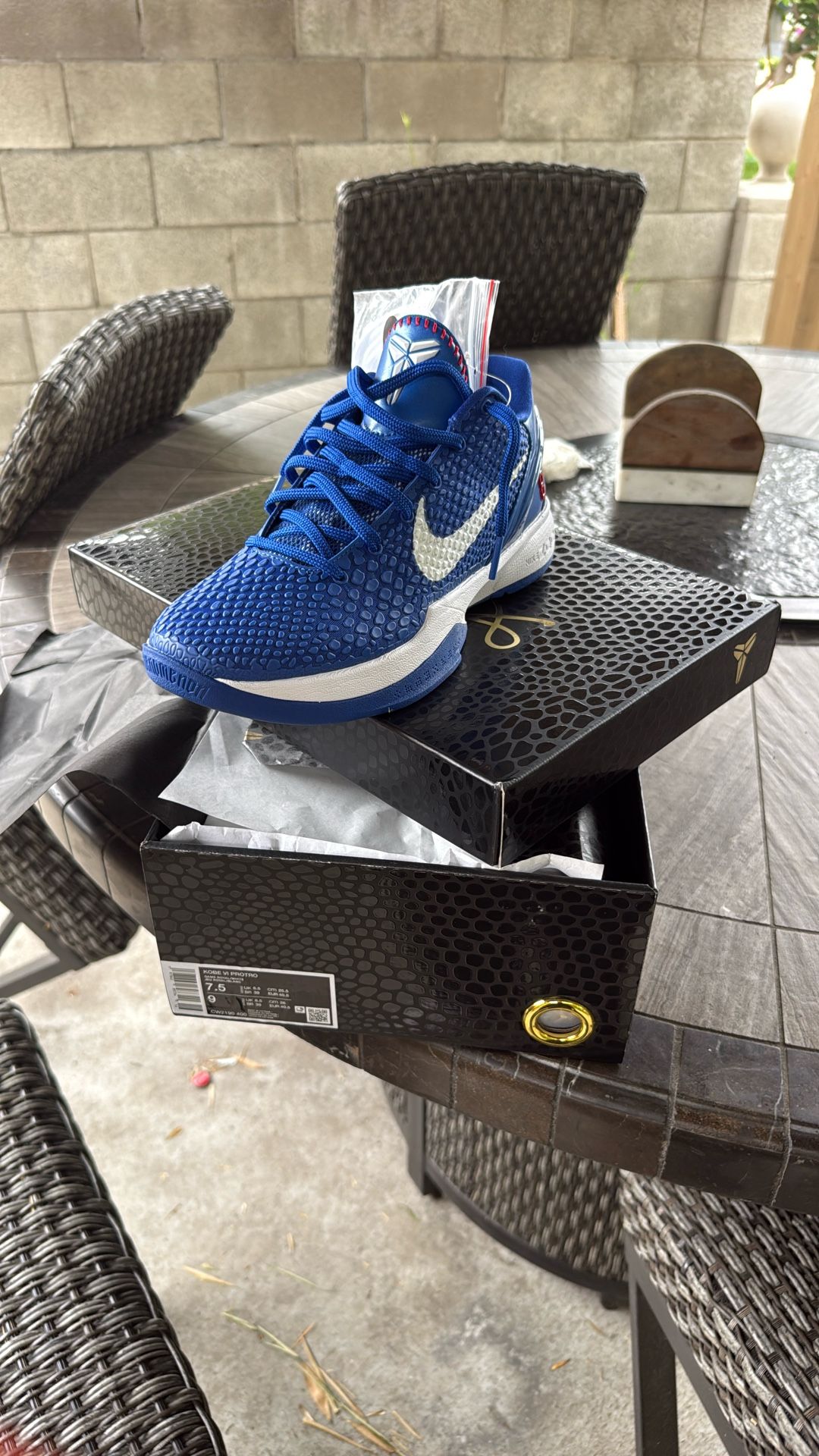 kobe "dodgers" size 7.5,All Products : American Fashion Style Bags On Sale