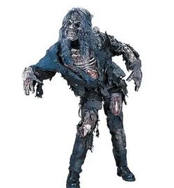 Boy's 3D Zombie Halloween Costume One Size Fits Most