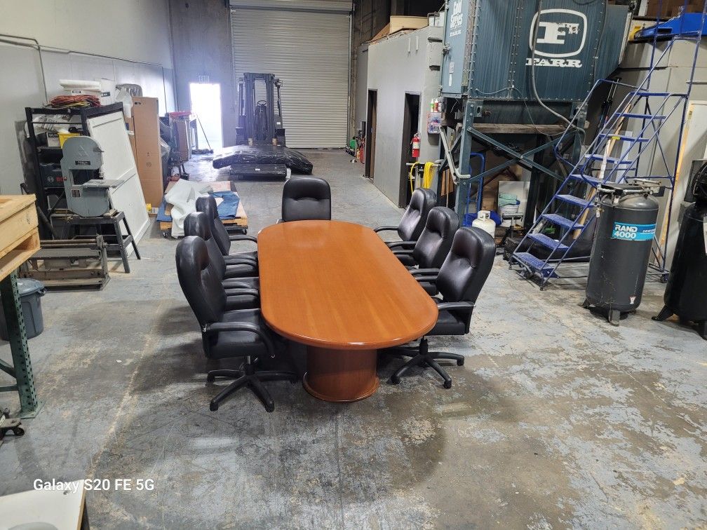 Conference Table With Chairs